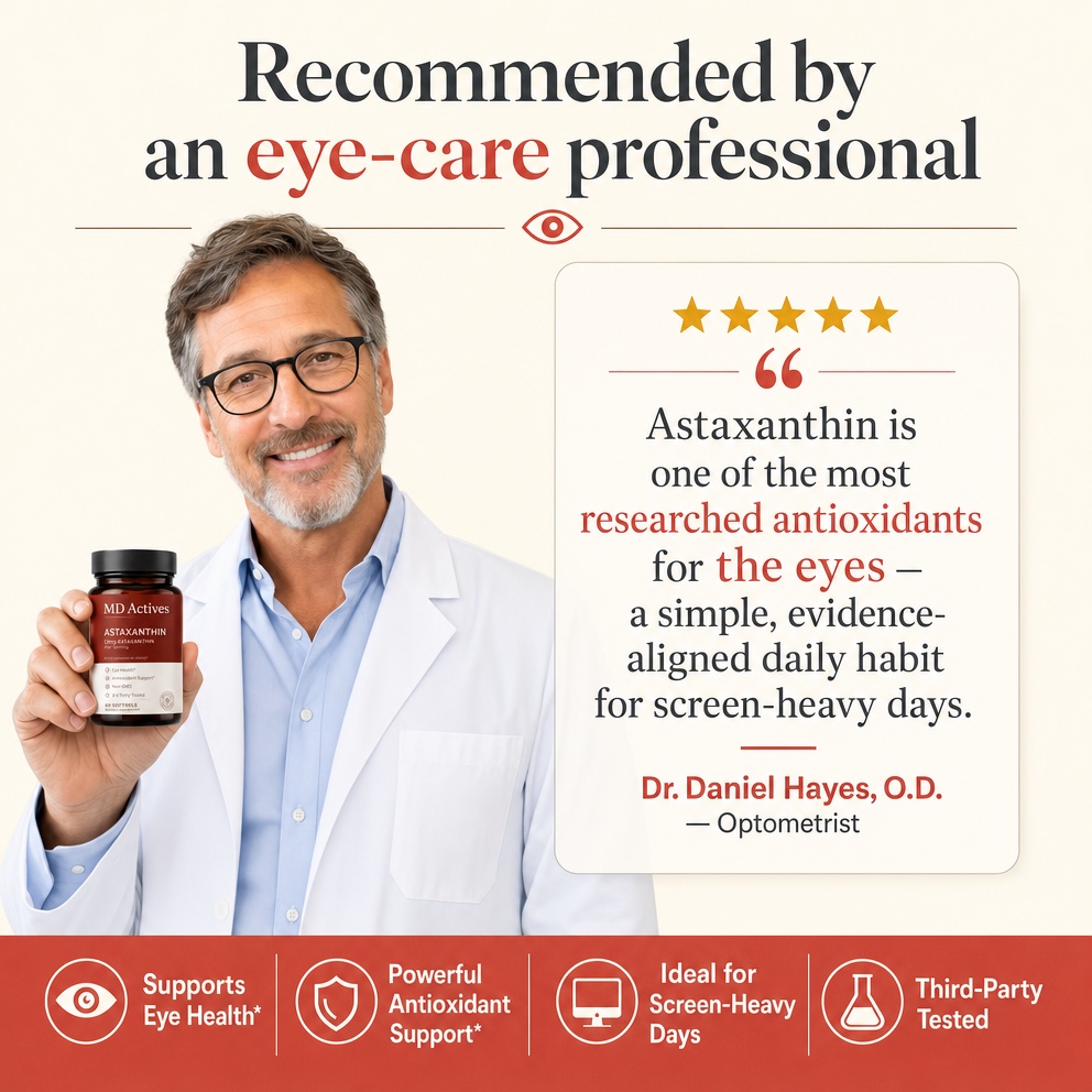 Recommended by an eye-care professional